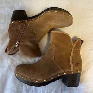 UGG Suede Ankle Boots